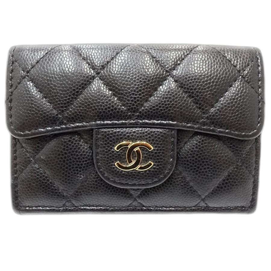 CHANEL（シャネル） 三つ折り財布 マトラッセ クラシック スモール