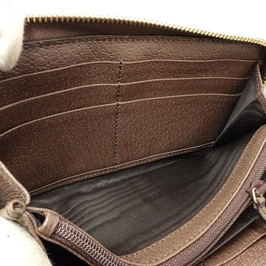 GUCCI 【中古】GUCCI グッチ 長財布 523154 ジップアラウンド  