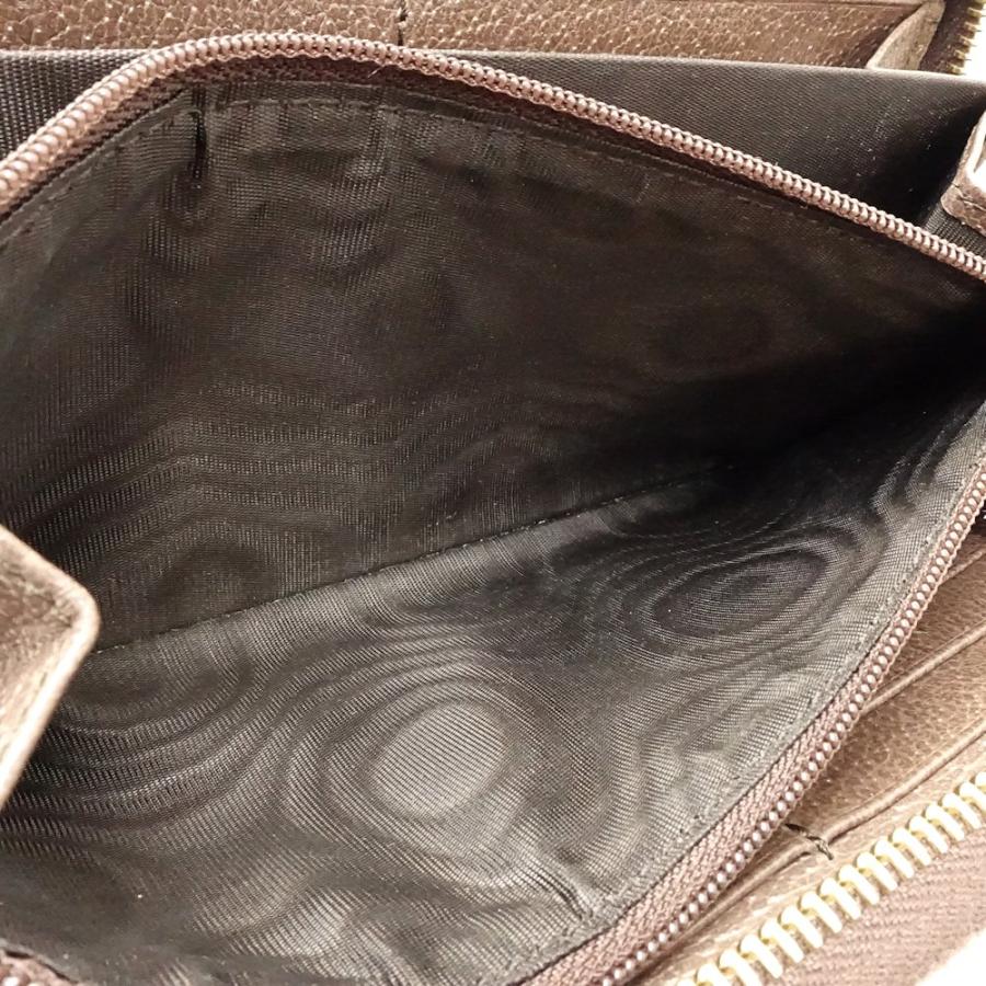 GUCCI 【中古】GUCCI グッチ 長財布 523154 ジップアラウンド  