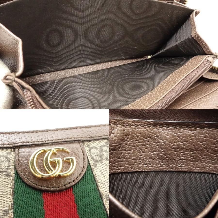 GUCCI 【中古】GUCCI グッチ 長財布 523154 ジップアラウンド  