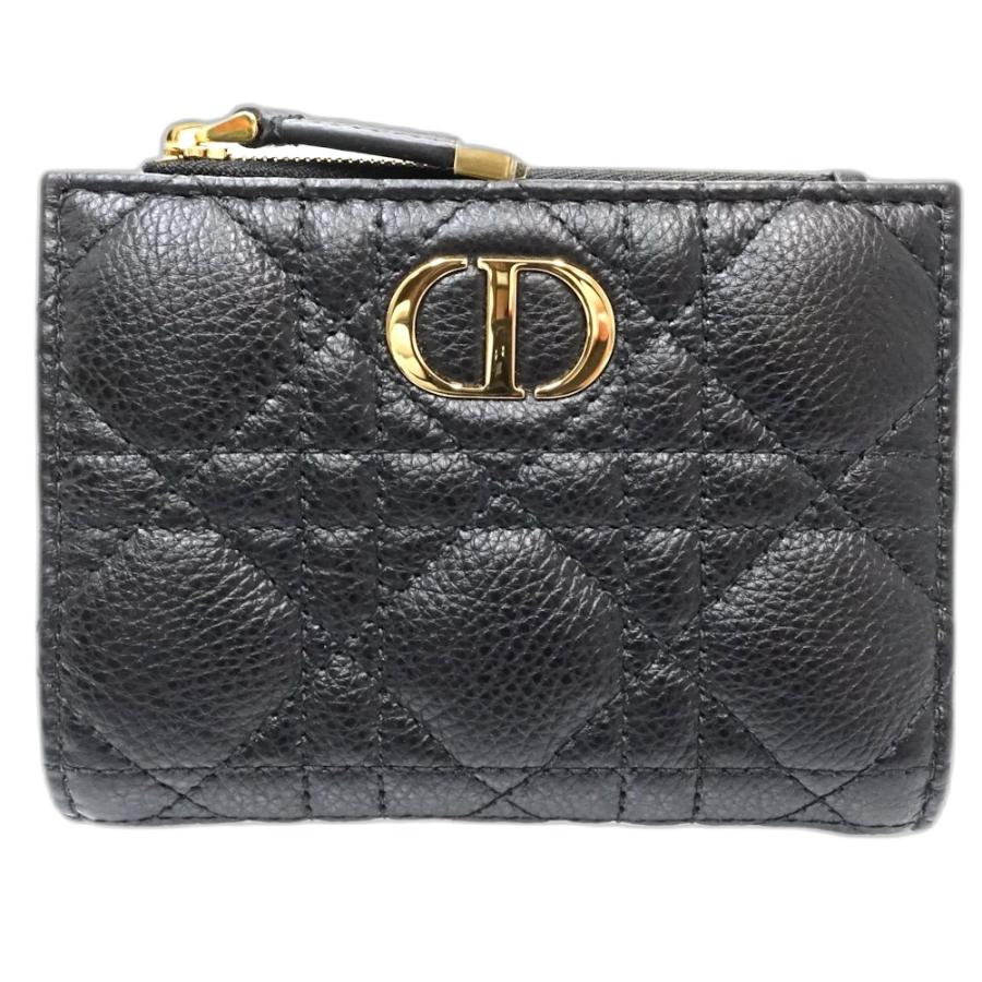 中古】Christian Dior クリスチャンディオール 二つ折り財布