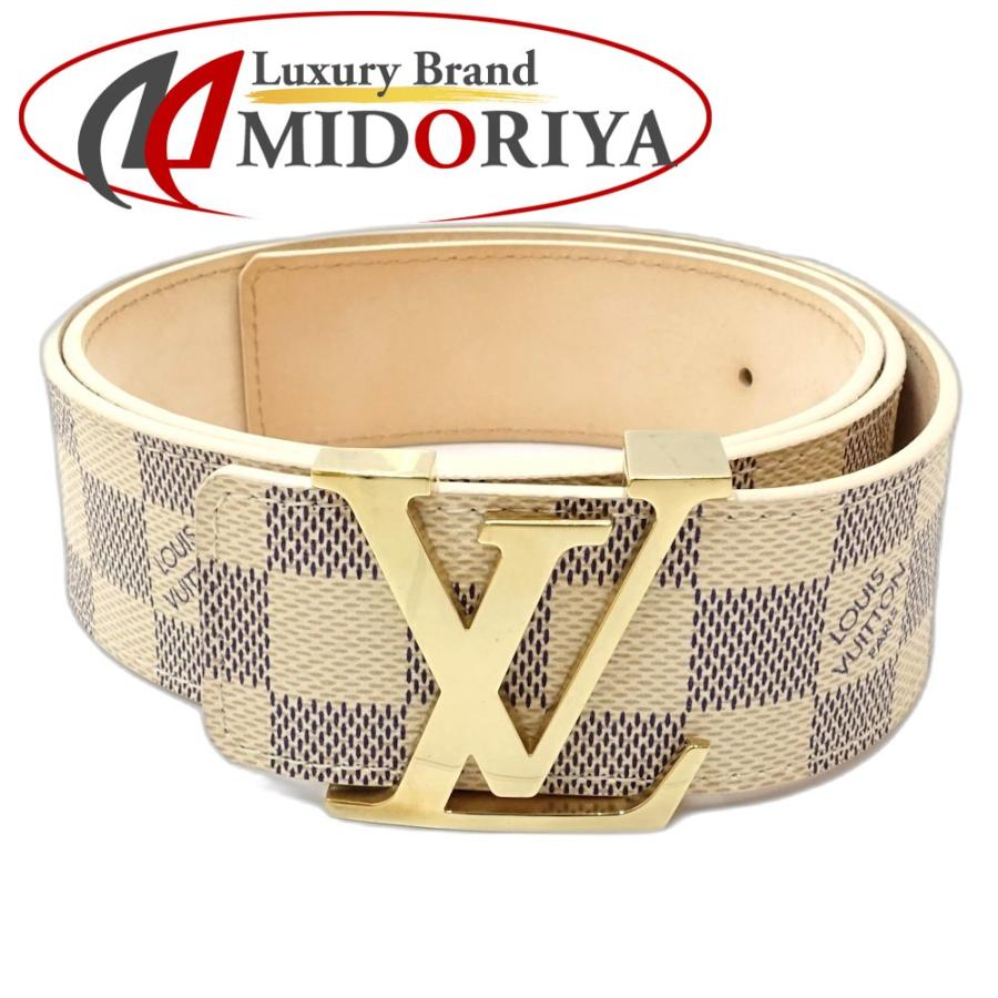 ◇ルイヴィトン◇ダミエアズール/サンチュール/イニシアル/ベルト/M9609U LOUIS VUITTON（ルイ・ヴィトン） ダミエ アズール ベルト サン