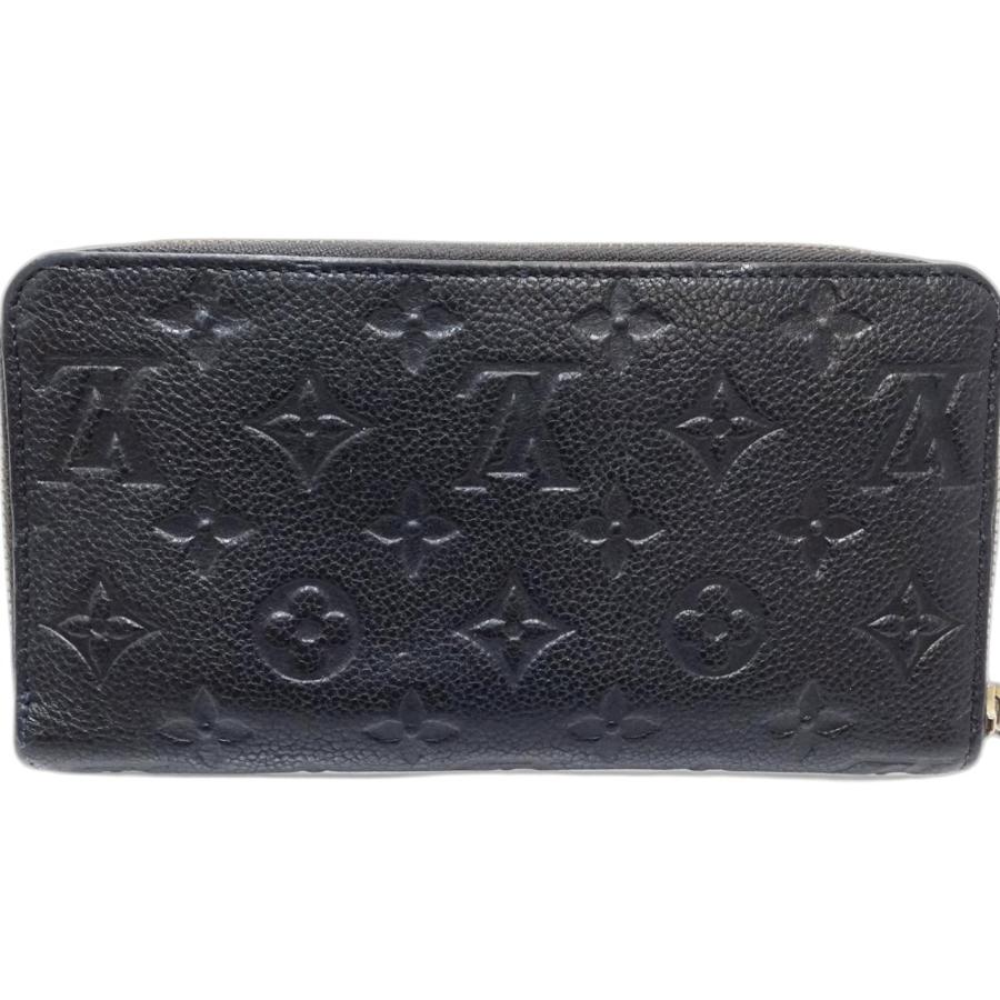 ルイヴィトン レザージッピーウォレット モノグラム アンプラント