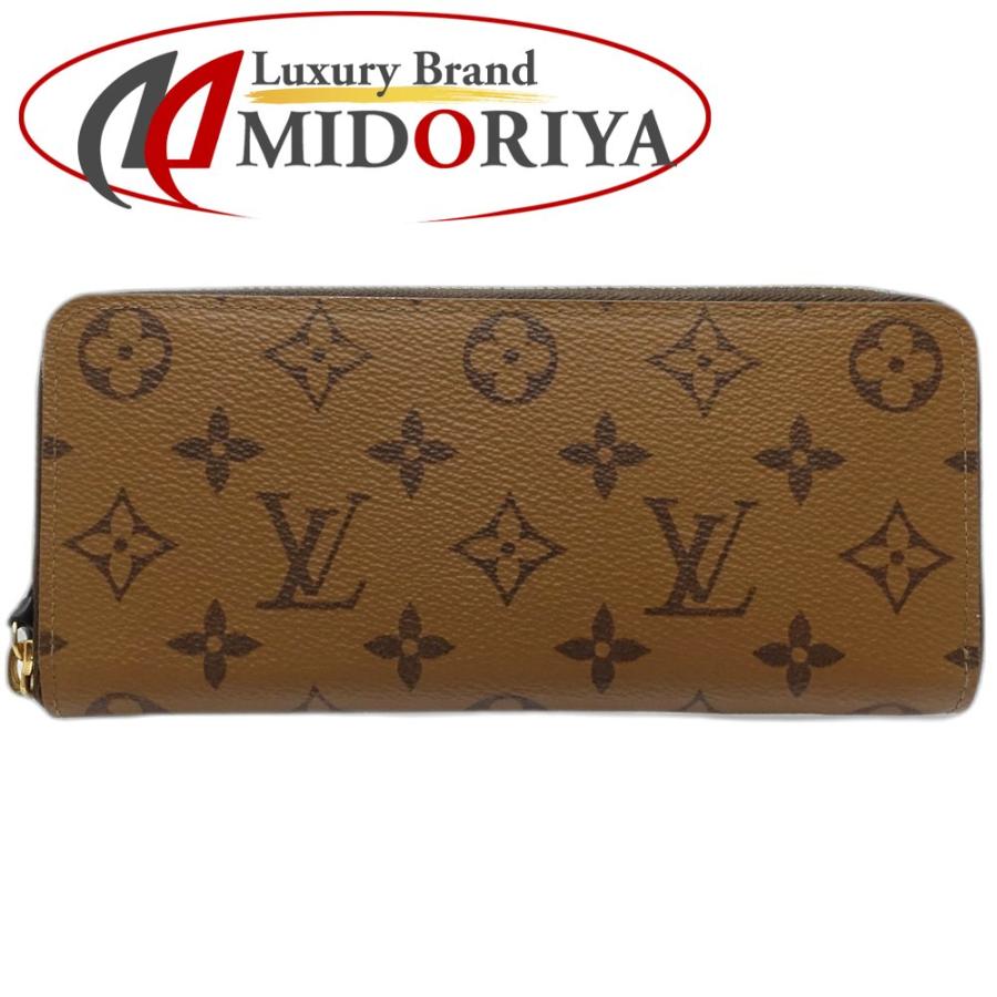 【中古】LOUIS VUITTON ルイヴィトン モノグラム 長財布 M82336 ポルトフォイユ クレマンス モノグラム リバース ブラウン レディース /181645 LOUIS VUITTON（ルイ・ヴィトン） 【中古】LOUIS VUITTON モノグラム