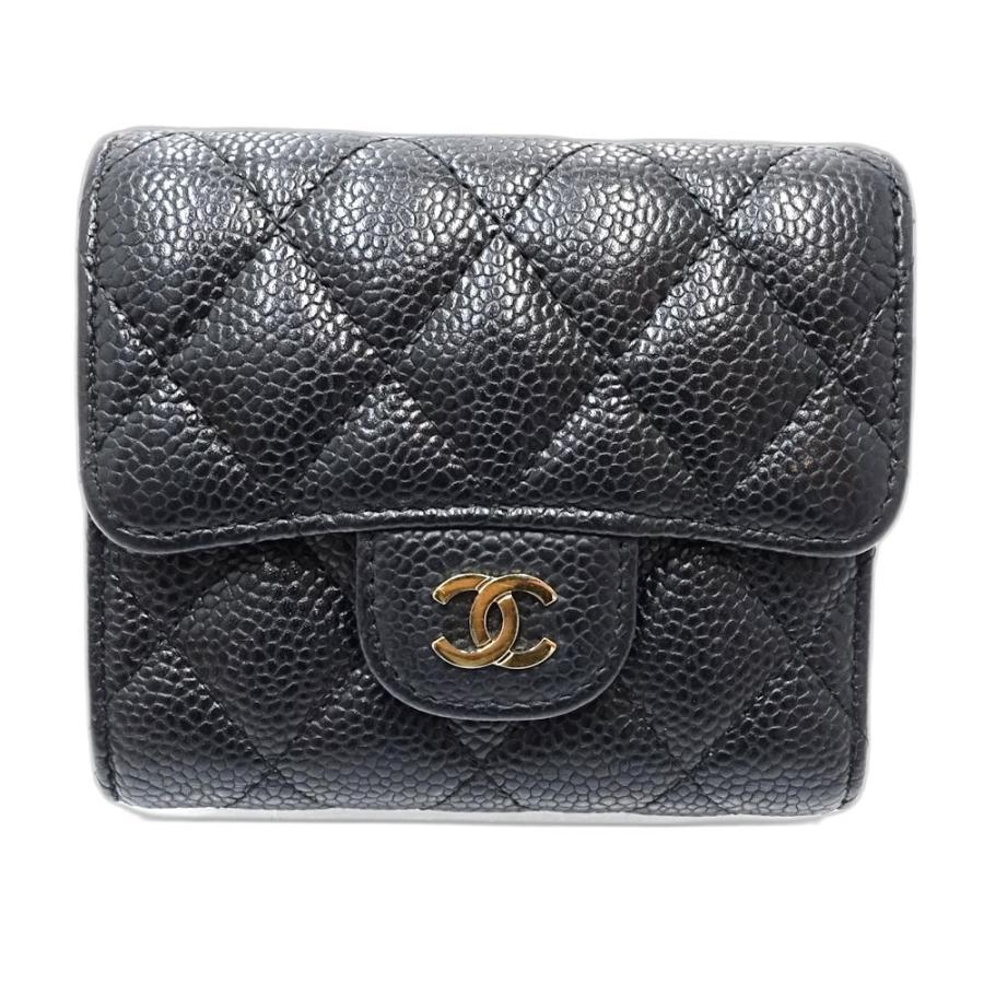 CHANEL（シャネル） 【中古】CHANEL 二つ折り財布 A81900 スモール