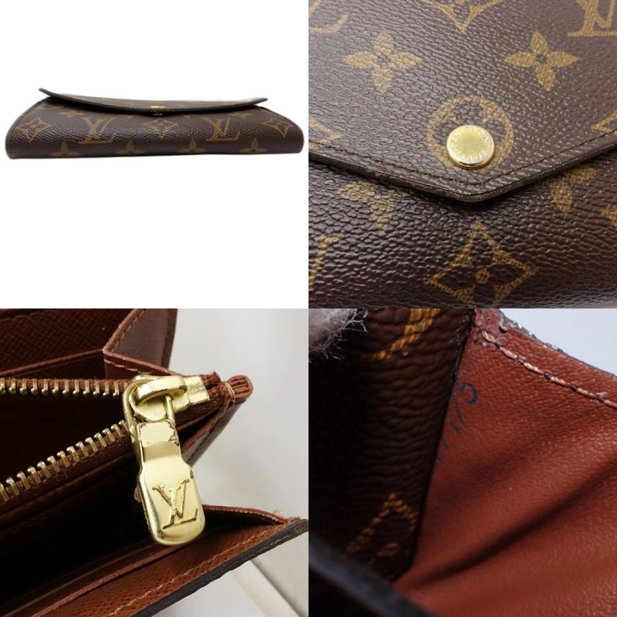 ポルトフォイユ・サラ 【中古】LOUIS VUITTON ルイヴィトン モノグラム 