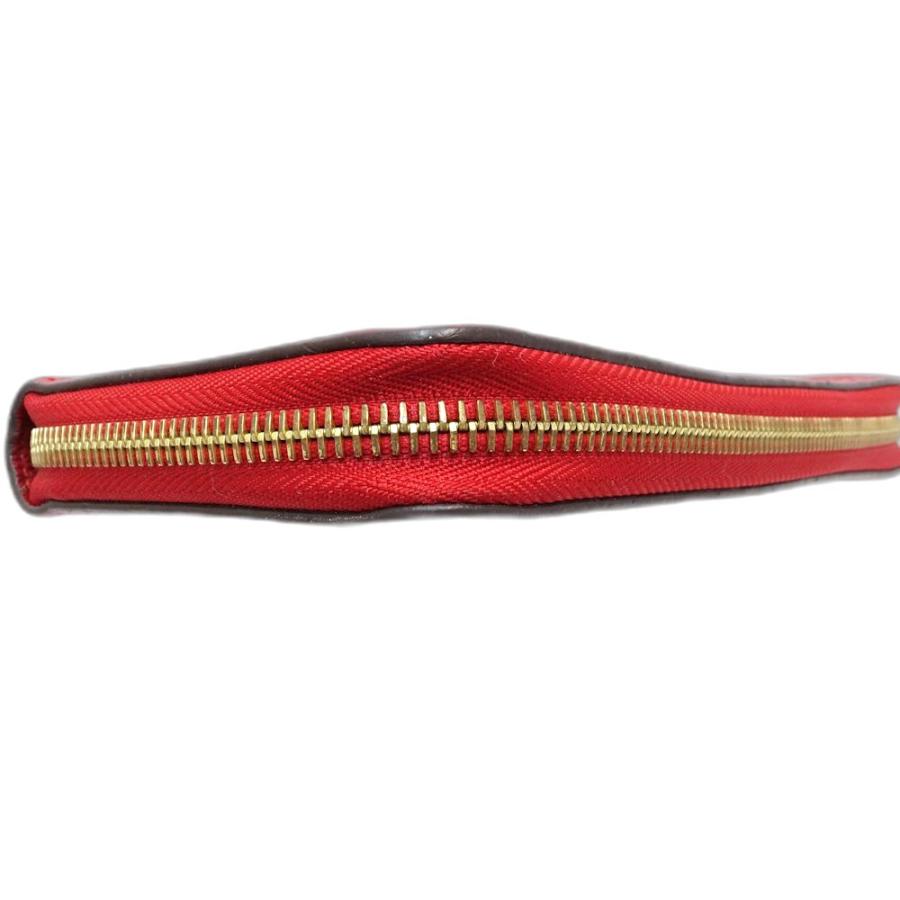 【中古】LOUIS VUITTON ルイヴィトン 長財布 M61865 ジッピーウォレット モノグラム アンプラント コクリコ レディース /181726 LOUIS VUITTON（ルイ・ヴィトン） 【中古】LOUIS VUITTON 長財布