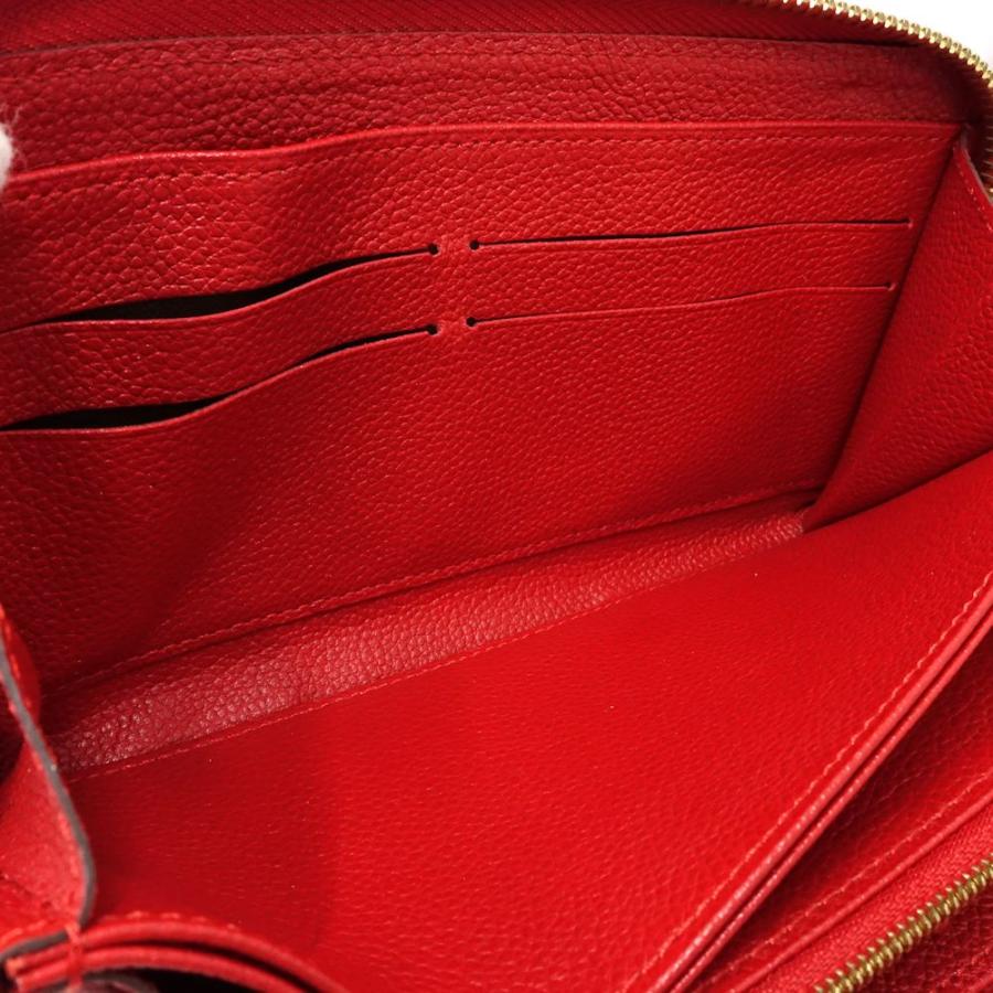 【中古】LOUIS VUITTON ルイヴィトン 長財布 M61865 ジッピーウォレット モノグラム アンプラント コクリコ レディース /181726 LOUIS VUITTON（ルイ・ヴィトン） 【中古】LOUIS VUITTON 長財布
