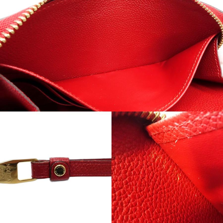 【中古】LOUIS VUITTON ルイヴィトン 長財布 M61865 ジッピーウォレット モノグラム アンプラント コクリコ レディース /181726 LOUIS VUITTON（ルイ・ヴィトン） 【中古】LOUIS VUITTON 長財布