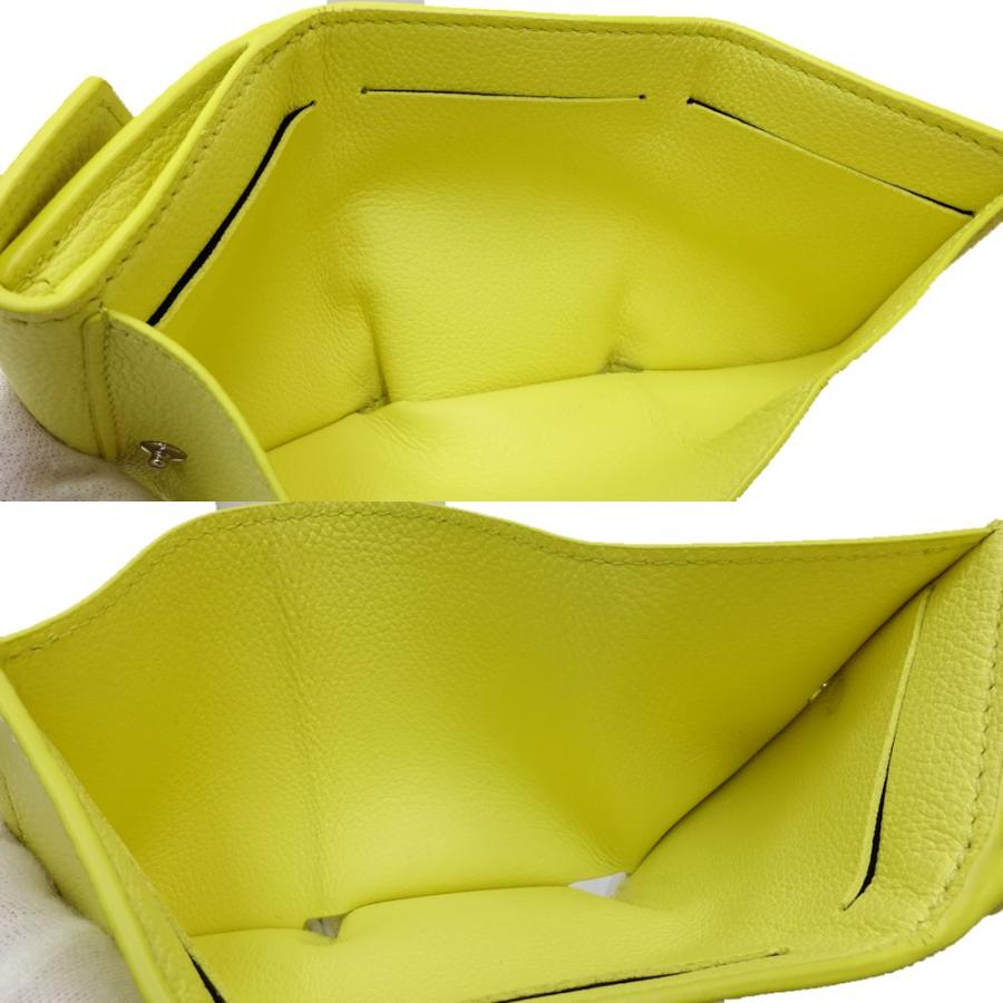 【中古】LOUIS VUITTON ルイヴィトン 三つ折り財布 M81562 ポルトフォイユ ロックミニ トリヨンレザー ヴェールアシッド レディース /181739 LOUIS VUITTON（ルイ・ヴィトン） 【中古】ルイヴィトン 三つ折り財布