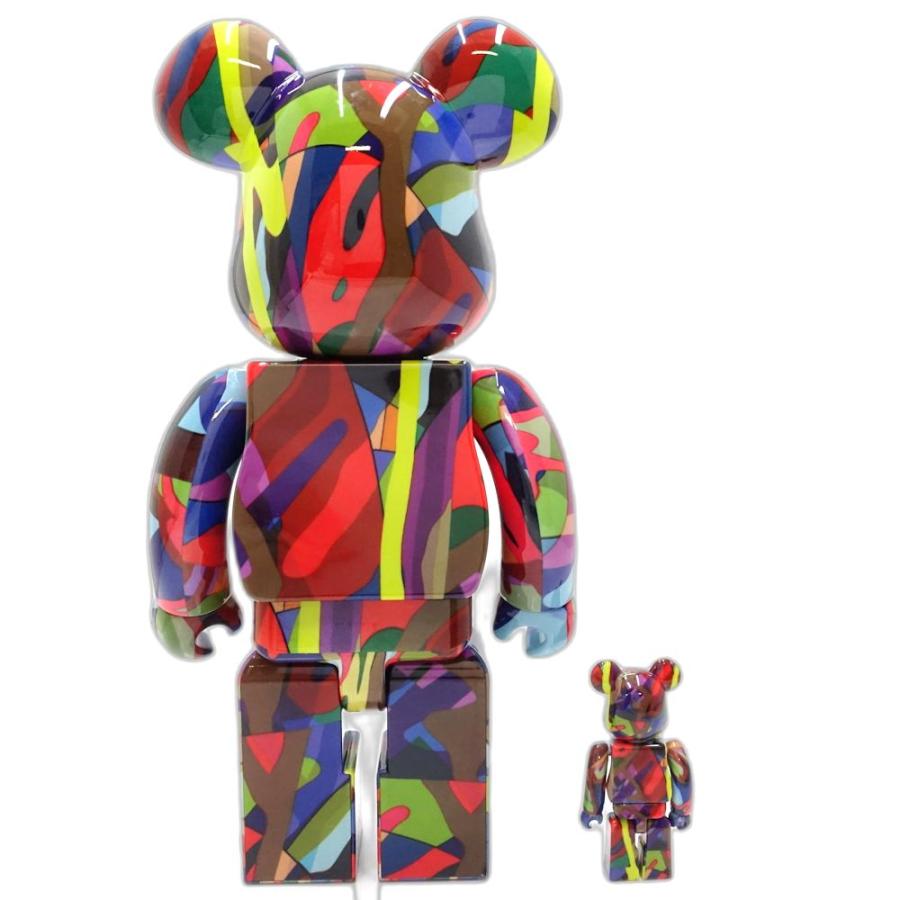 BE＠RBRICK ベアブリック フィギュア KAWS TENSION 100％＆400％ プラスチック マルチカラー レディース/181752【中古】 BE@RBRICK BE＠RBRICK ベアブリック フィギュア KAWS TENSION 100
