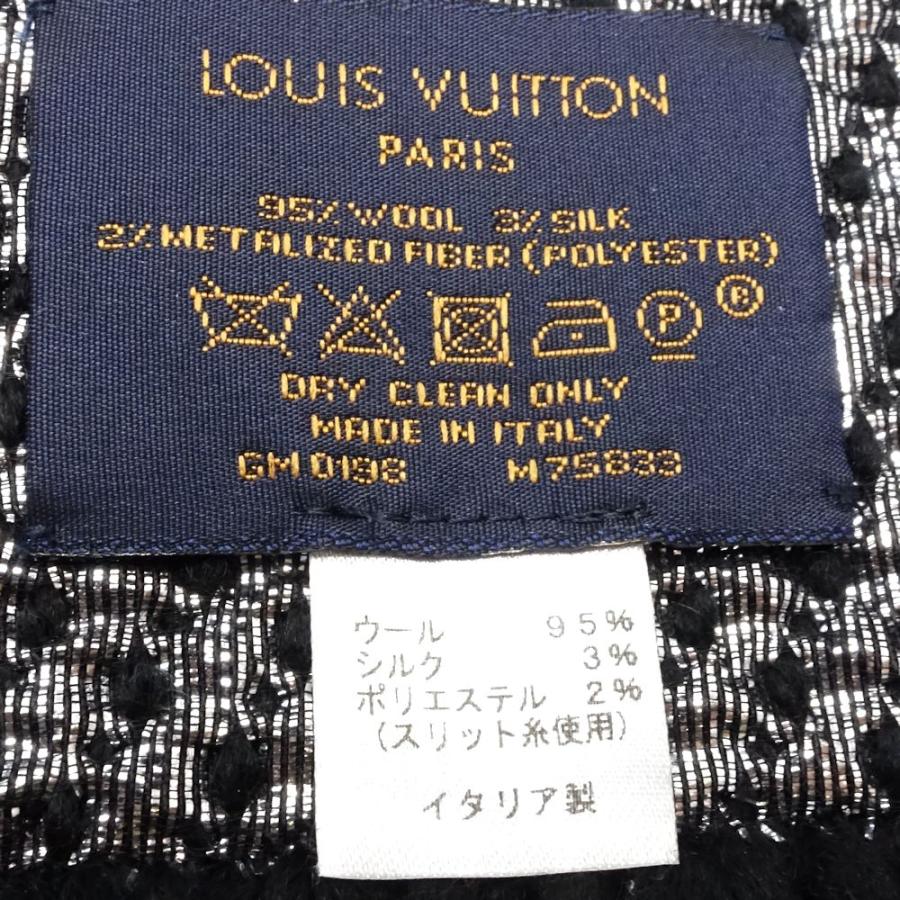 LOUIS VUITTON（ルイ・ヴィトン） マフラー エシェルプ ロゴマニア