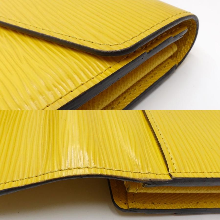 中古】LOUIS VUITTON ルイヴィトン エピ 長財布 M60589 サラ ミモザ
