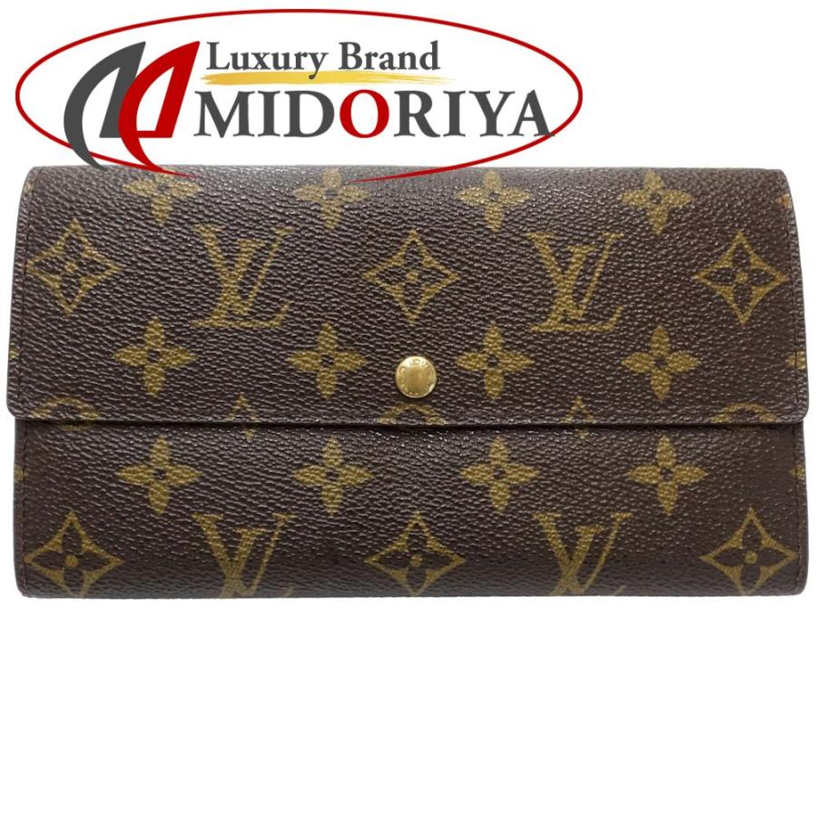 中古】LOUIS VUITTON ルイヴィトン モノグラム 長財布 M61725