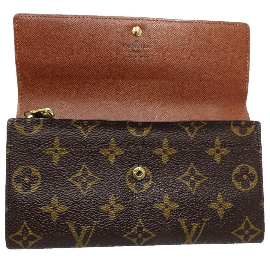 中古】LOUIS VUITTON ルイヴィトン モノグラム 長財布 M61725