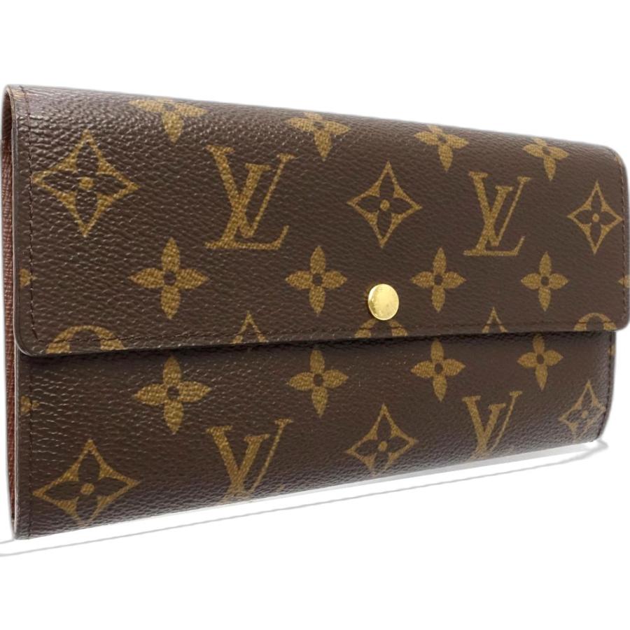 中古】LOUIS VUITTON ルイヴィトン モノグラム 長財布 M61734