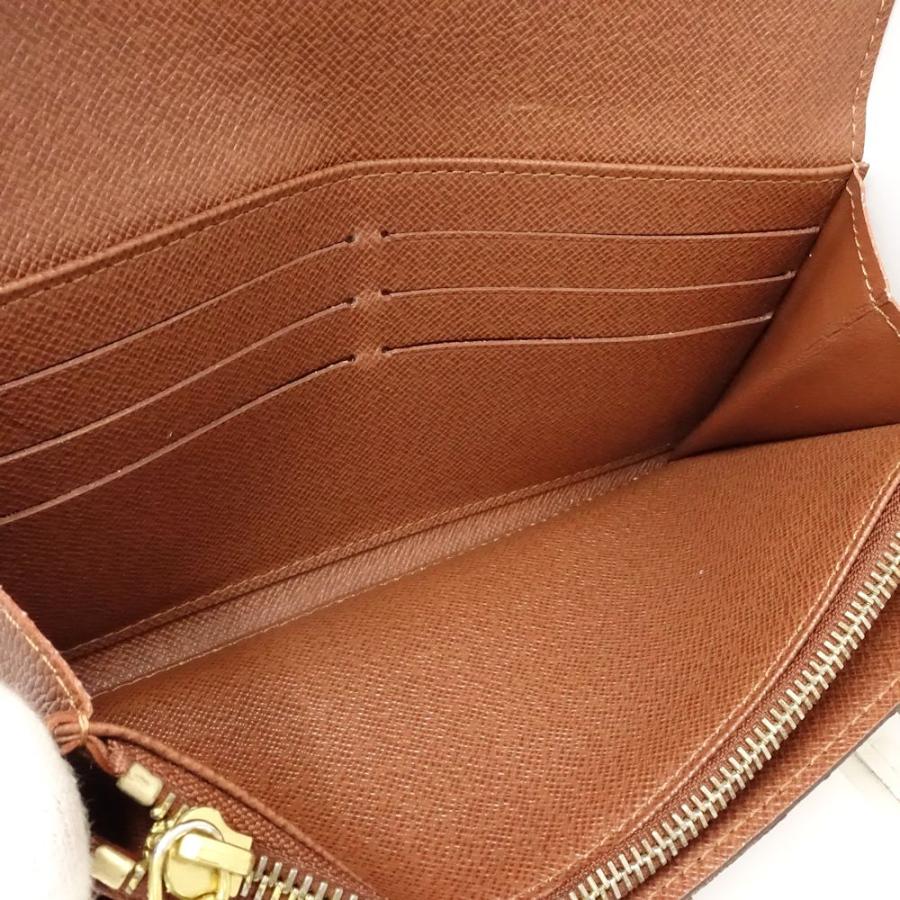 中古】LOUIS VUITTON ルイヴィトン モノグラム 長財布 M61734