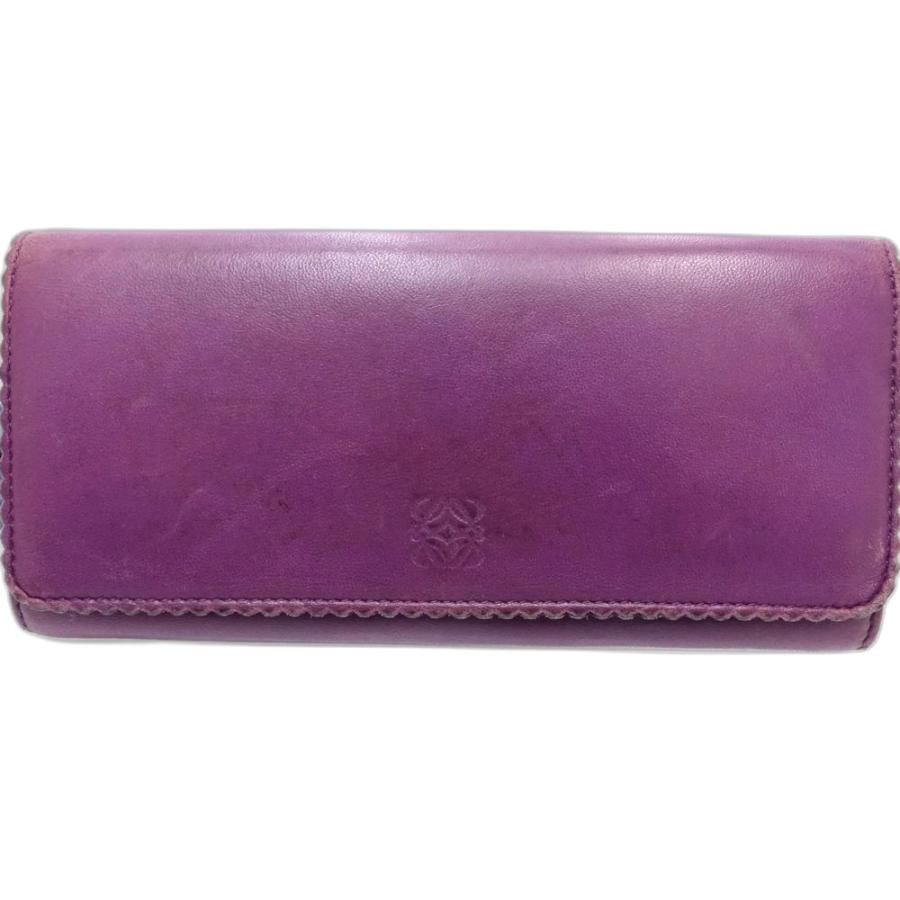 LOEWE（ロエベ） 【中古】LOEWE 長財布 101111 ラウンドファスナー