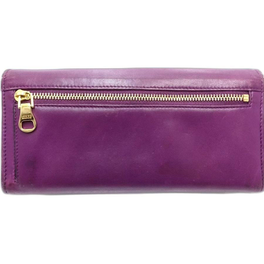 LOEWE（ロエベ） 【中古】LOEWE 長財布 101111 ラウンドファスナー