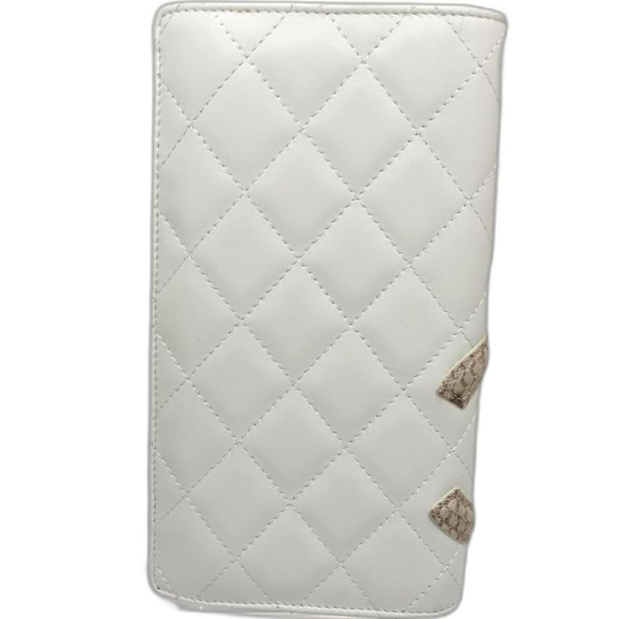 シャネル ラムスキン 長財布 CHANEL（シャネル） 【中古】CHANEL 長財布 A28717 ロングフラップ