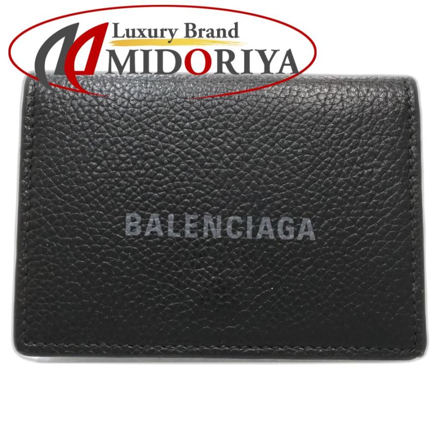 BALENCIAGA（バレンシアガ） 【中古】BALENCIAGA 三つ折り財布 954312 キャッシュミニウォレット カーフ ブラック レディース  /181859 : MIDORIYA - 通販 - Yahoo!ショッピング