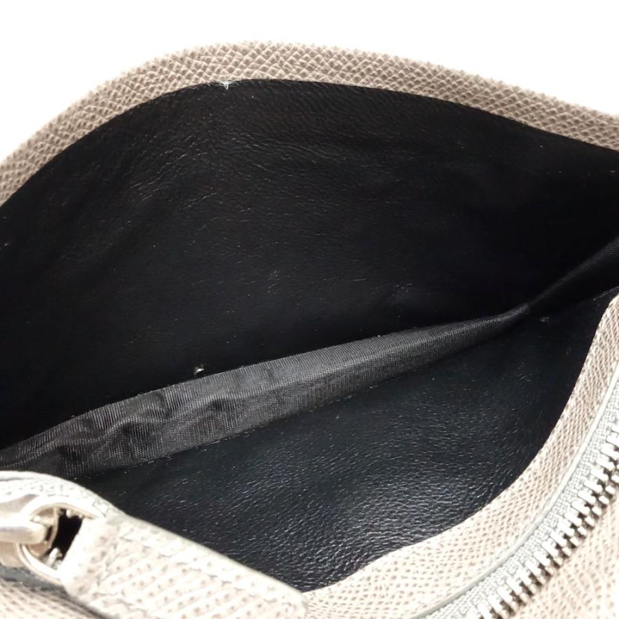 【中古】BVLGARI ブルガリ 長財布 30399 ブルガリブリガリマン ロングフラップウォレット グレインレザー グレー レディース /181862 BVLGARI（ブルガリ） 【中古】BVLGARI 長財布 30399 ブルガリブリガリ