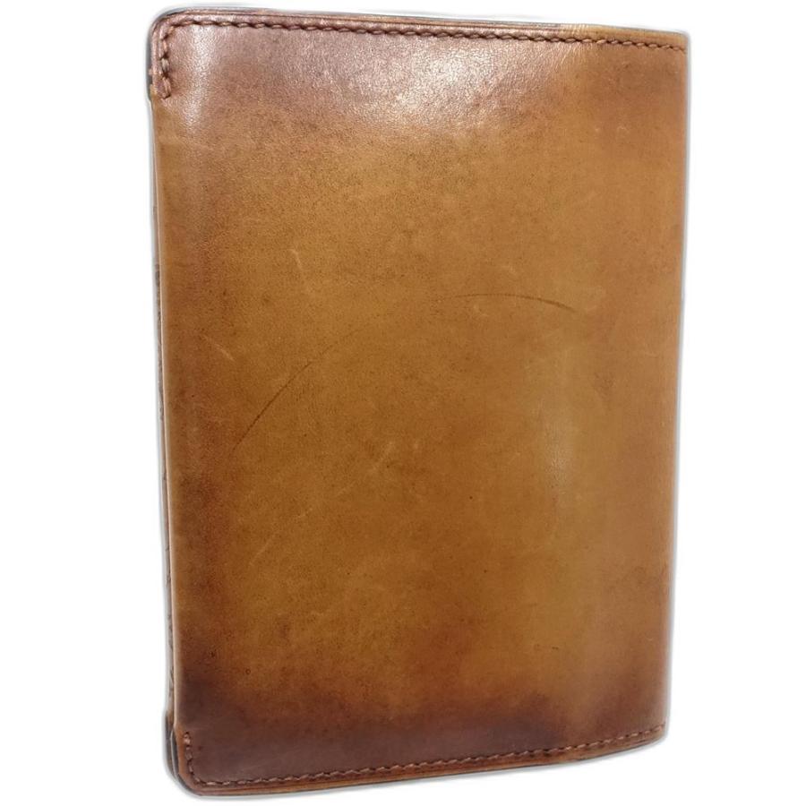 【未使用品】BERLUTI ☆ベルルッティ ブラウンレザーパスポートケース Berluti（ベルルッティ） パスポートケース カリグラフィ ヴェネチア