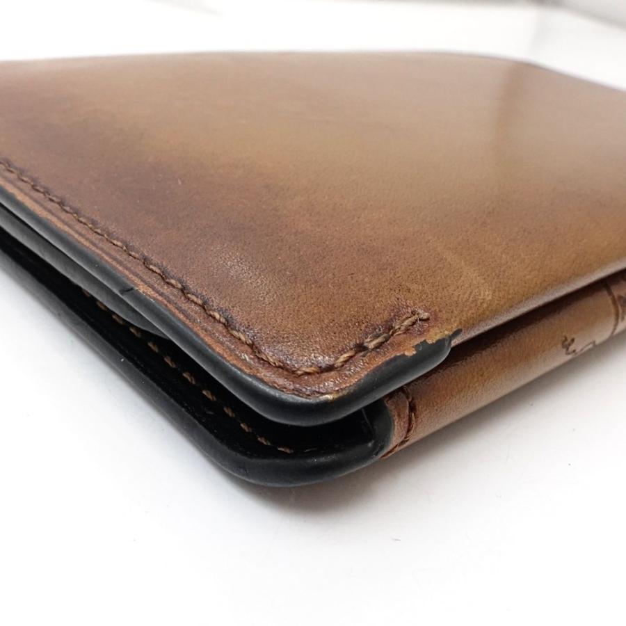 【未使用品】BERLUTI ☆ベルルッティ ブラウンレザーパスポートケース Berluti（ベルルッティ） パスポートケース カリグラフィ ヴェネチア