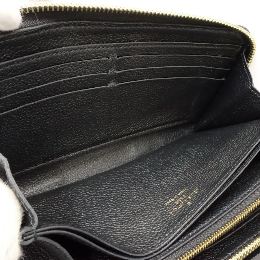 【中古】LOUIS VUITTON ルイヴィトン 長財布 M80481 ジッピーウォレット モノグラム バイカラー アンプラント ブラック ベージュ レディース /181904 LOUIS VUITTON（ルイ・ヴィトン） 【中古】LOUIS VUITTON 長財布