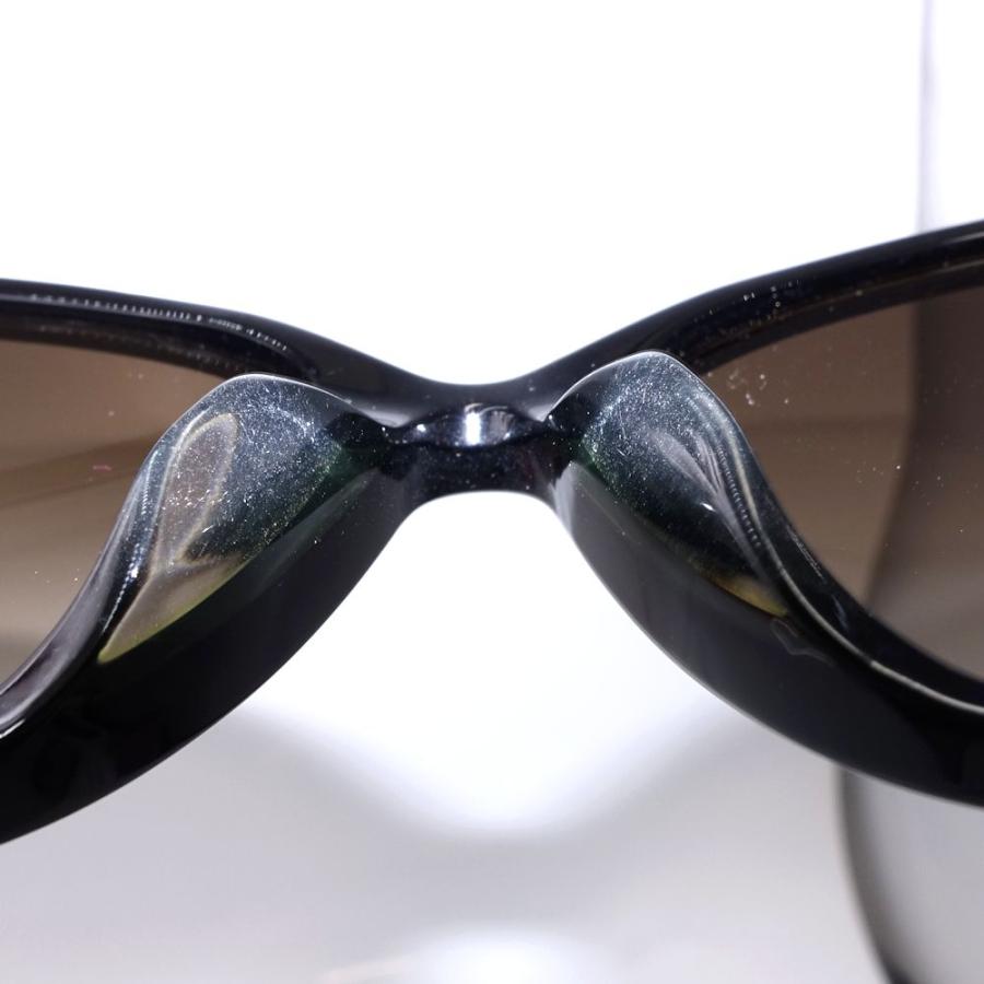 Salvatore Ferragamo サルヴァトーレフェラガモ サングラス ガンチーニ SF1048SLB 56□16 145 プラスチック ブラック レディース/181909【中古】 squacy_fgm11-0073