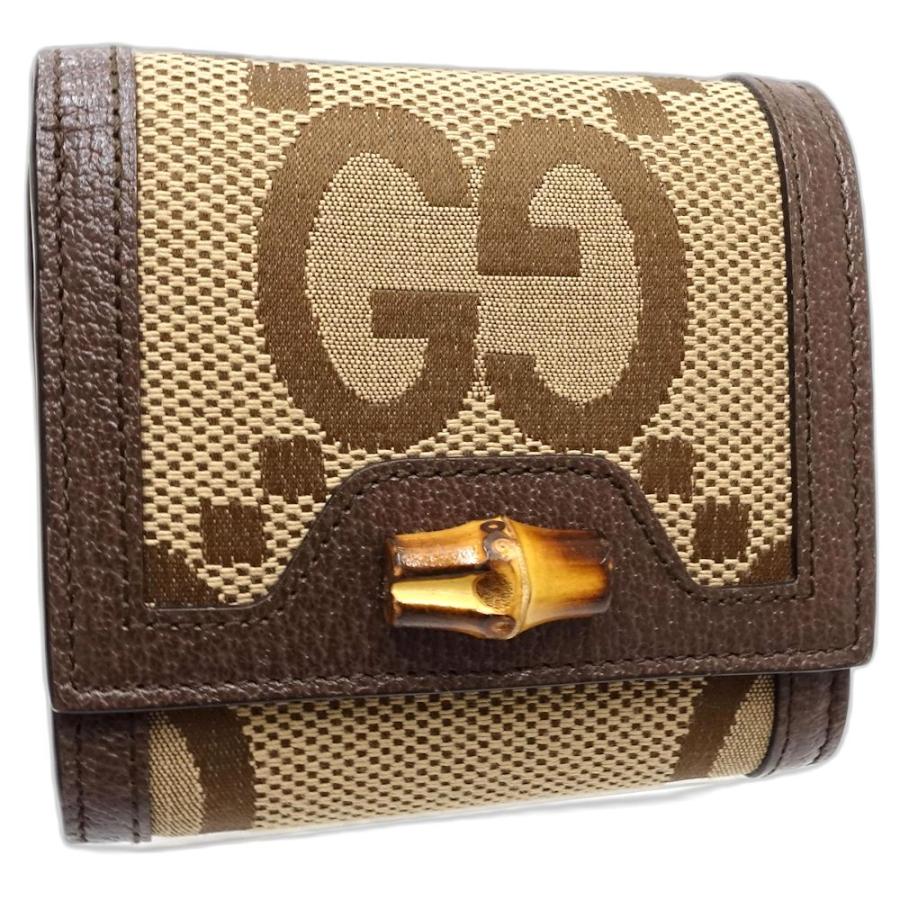 GUCCI（グッチ） 【中古】GUCCI 二つ折り財布 658635 バンブージャンボ