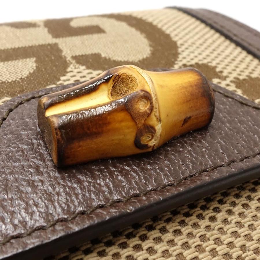 GUCCI（グッチ） 【中古】GUCCI 二つ折り財布 658635 バンブージャンボ