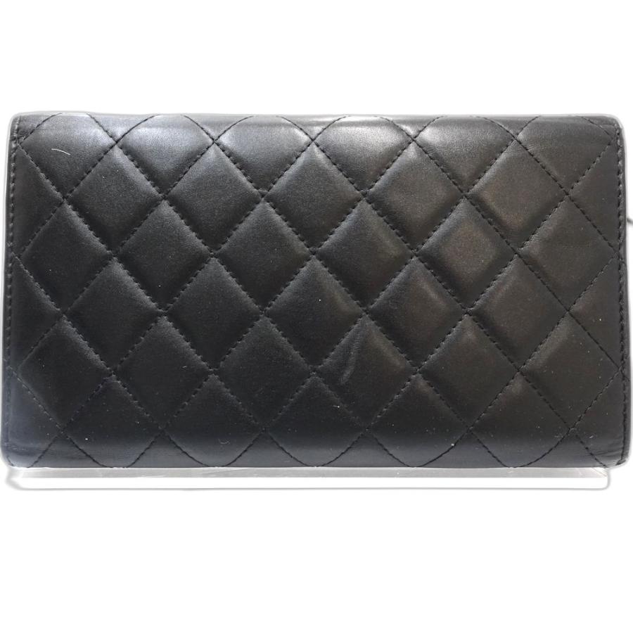 CHANEL（シャネル） 【中古】CHANEL 長財布 カンボンライン ロング
