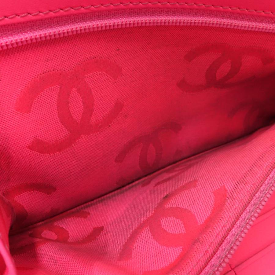 CHANEL（シャネル） 【中古】CHANEL 長財布 カンボンライン ロング