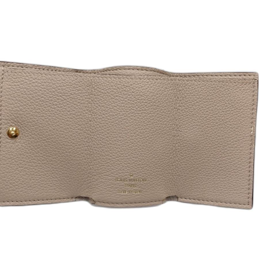 【中古】LOUIS VUITTON ルイヴィトン 三つ折り財布 M69340 ポルトフォイユ ロックミニ グレージュ レディース /181959 ルイヴィトンポルトフォイユ ロックミニ グレージュ レディース カーフ