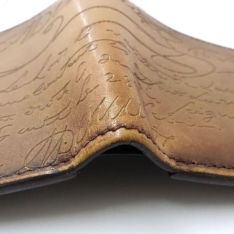 Berluti（ベルルッティ） 【中古】Berluti 札入れ カリグラフィ