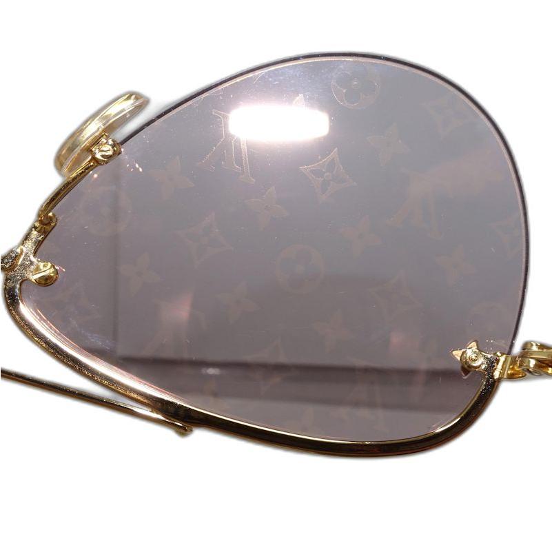 LOUIS VUITTON ルイヴィトン サングラス ティアドロップ ブラック LOUIS VUITTON（ルイ・ヴィトン） サングラス LVパイロット ティア