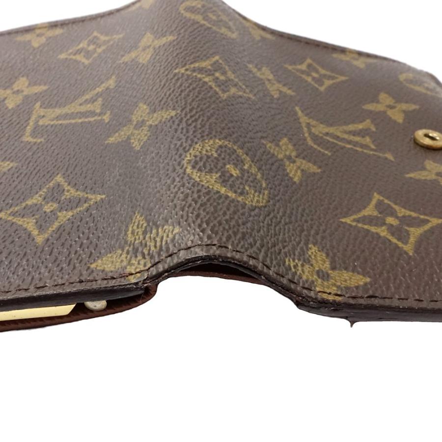中古】LOUIS VUITTON ルイヴィトン モノグラム 二つ折り財布 M61674 