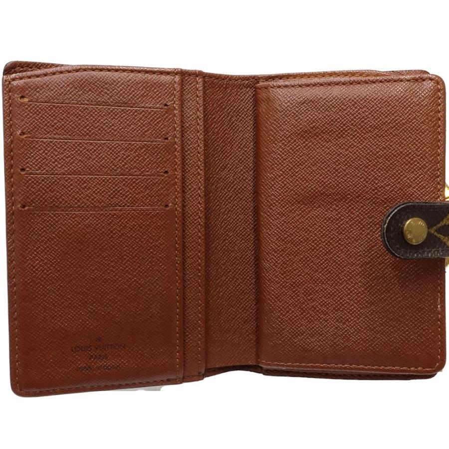 中古】LOUIS VUITTON ルイヴィトン モノグラム 二つ折り財布 M61674 