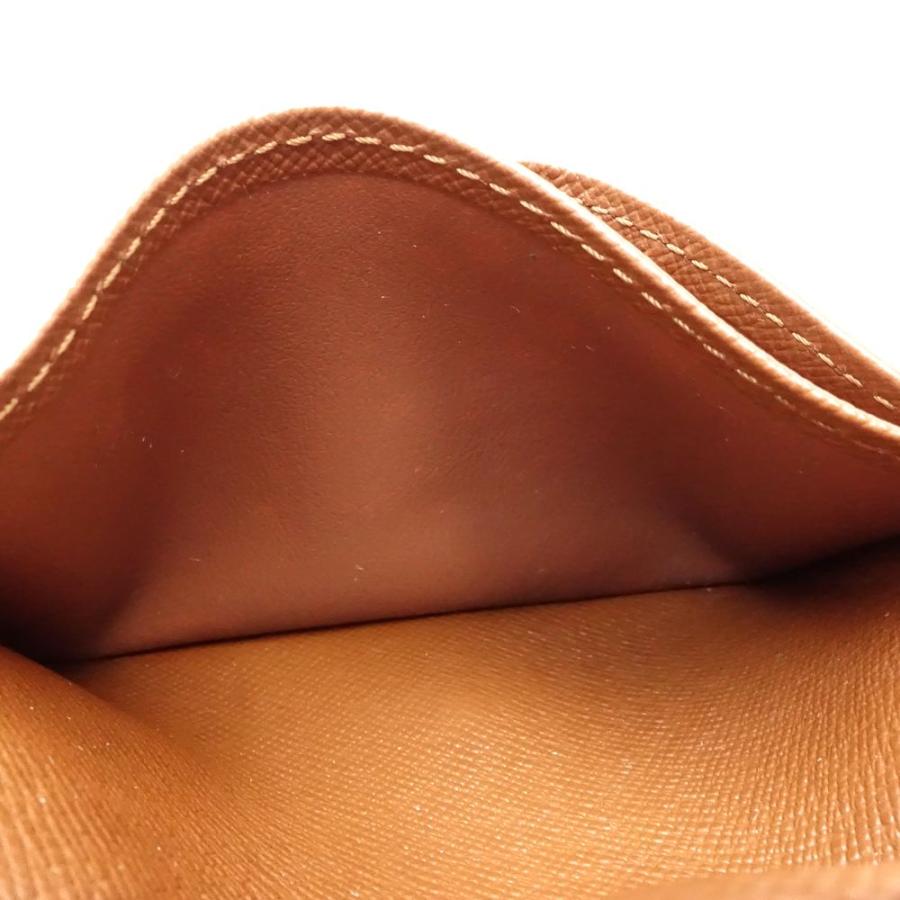 中古】LOUIS VUITTON ルイヴィトン モノグラム 二つ折り財布 M61674 