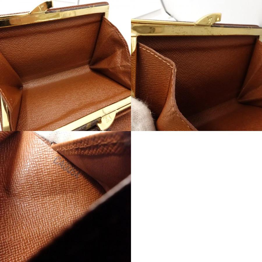 中古】LOUIS VUITTON ルイヴィトン モノグラム 二つ折り財布 M61674 