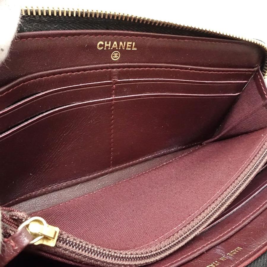 CHANEL（シャネル） 【中古】CHANEL 長財布 ココマーク マトラッセ