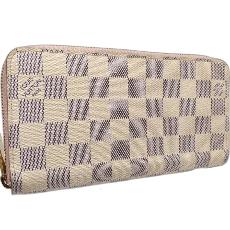 ▼▼LOUIS VUITTON ルイ・ヴィトン ジッピーウォレット ダミエ・アズール  ローズ・バレリーヌ N63503 LOUIS VUITTON（ルイ・ヴィトン） ダミエ アズール 長財布 N63503