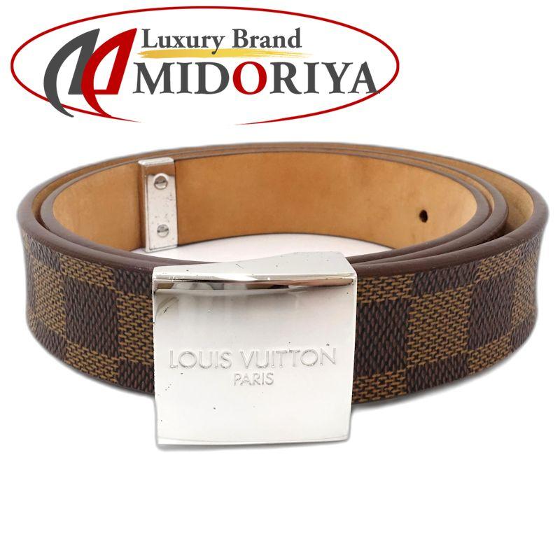LOUIS VUITTON ルイヴィトン ダミエ ベルト M6803U サンチュール キャレ 90/36 エベヌ レディース /182171 LOUIS VUITTON ルイヴィトン ダミエ ベルト M6803U サンチュール
