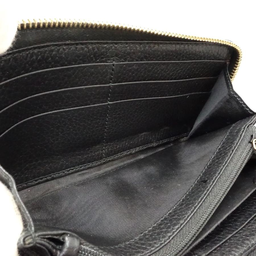 GUCCI（グッチ） 【中古】GUCCI 長財布 GGマーモント ラウンド