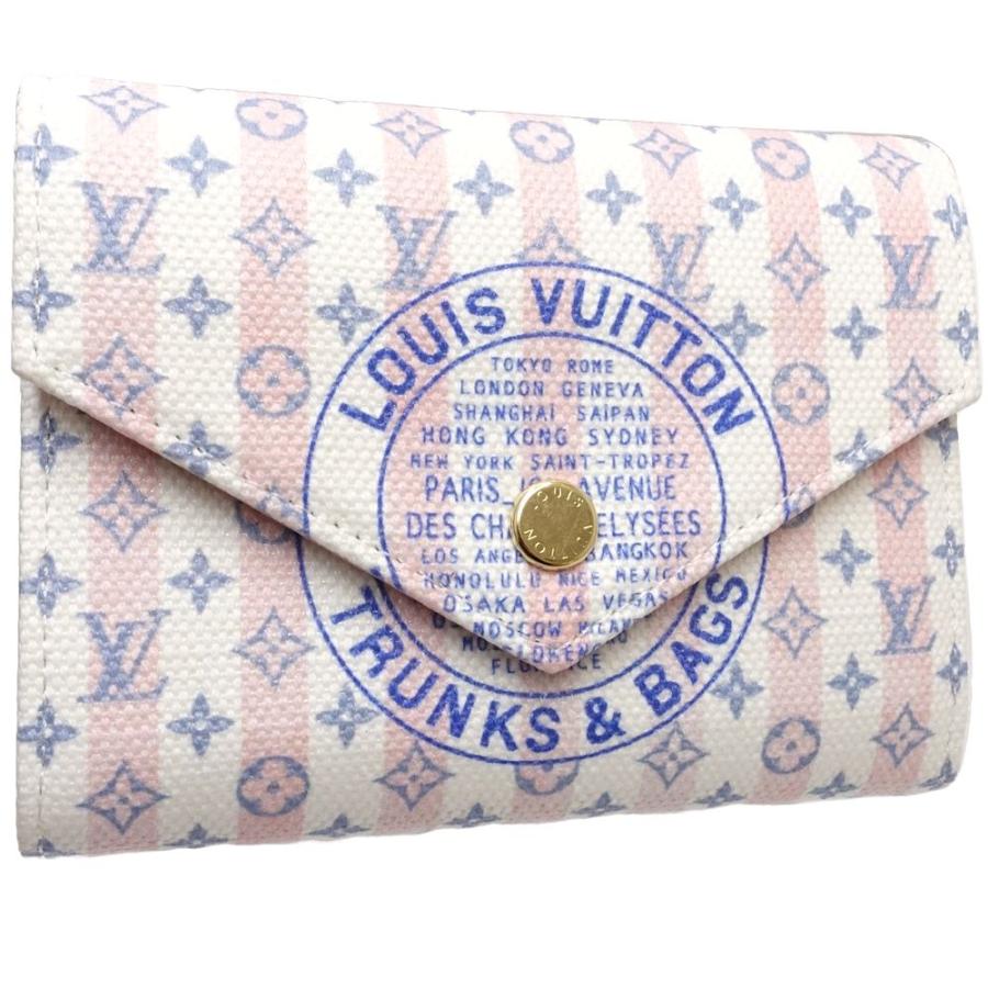 LOUIS VUITTON（ルイ・ヴィトン） 【中古】ルイヴィトン LV スタンプ三