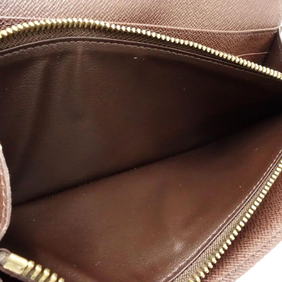 中古】LOUIS VUITTON ルイヴィトン ダミエ 長財布 N61734