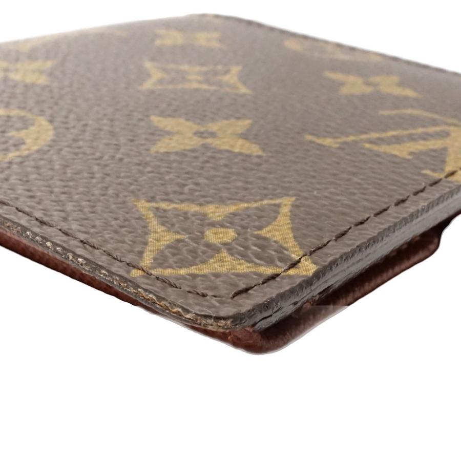 中古】LOUIS VUITTON ルイヴィトン モノグラム 二つ折り財布 M61675