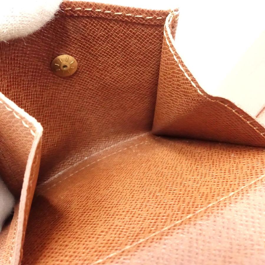 中古】LOUIS VUITTON ルイヴィトン モノグラム 二つ折り財布 M61675
