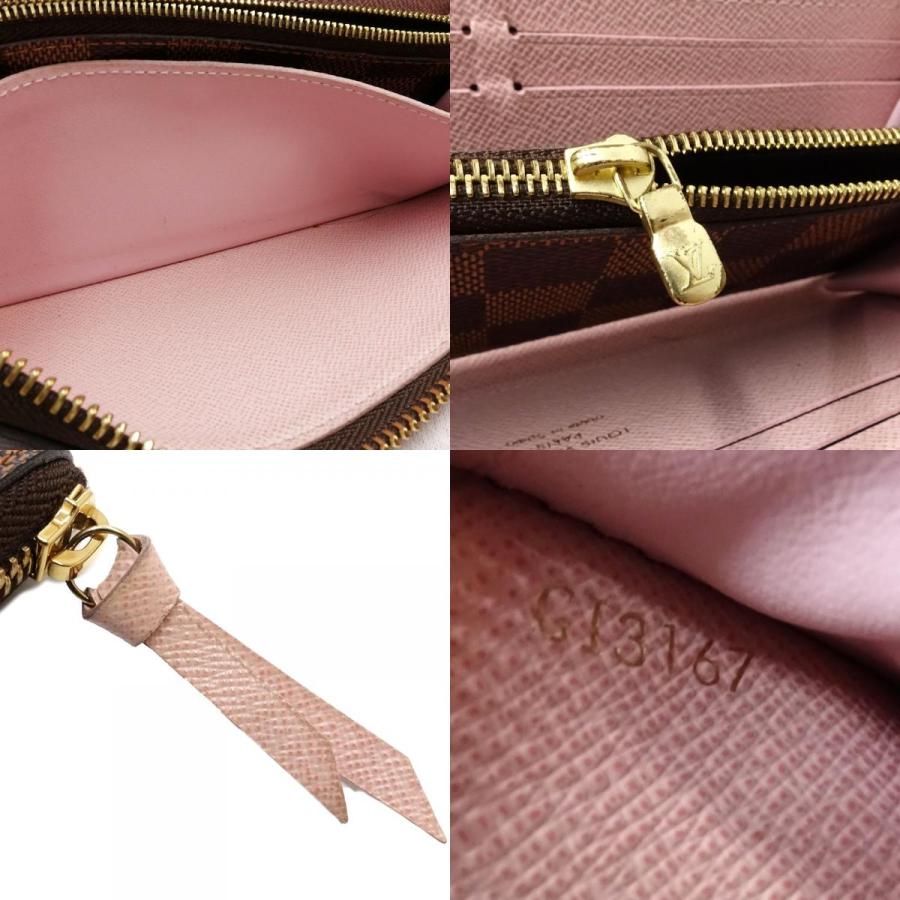 中古】LOUIS VUITTON ルイヴィトン ダミエ 長財布 N41626